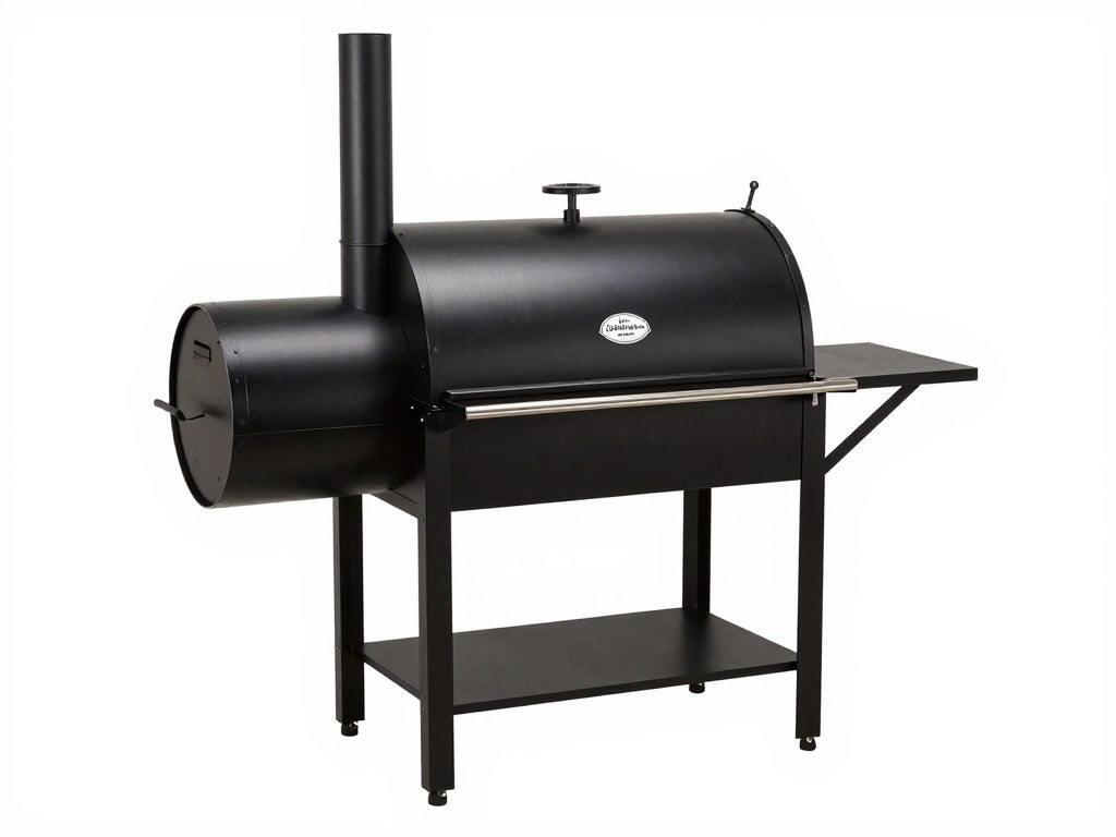 Oklahoma Joe's Highland offset smoker in black finish
