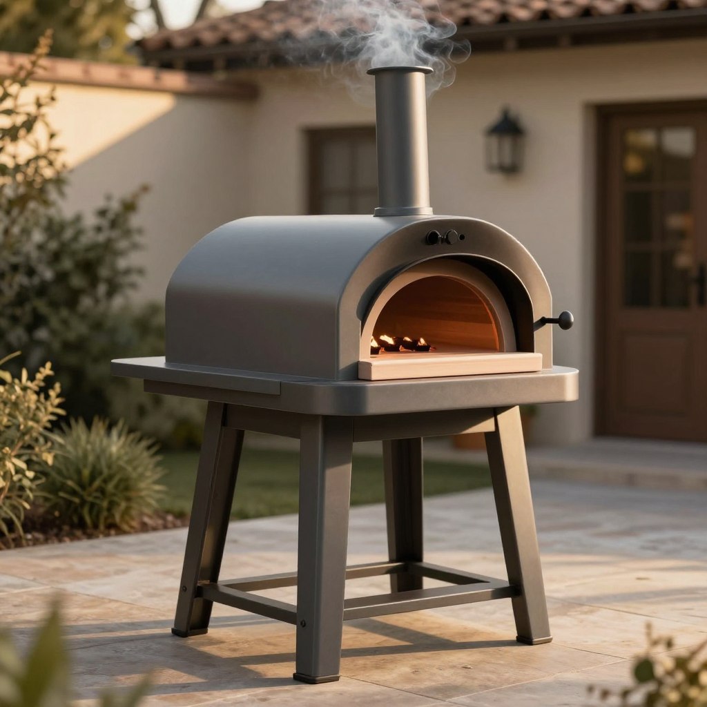 Ooni Fyra 12 wood pellet pizza oven with pellet hopper